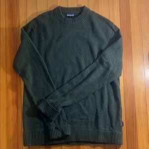 Patagonia Men's Forest Green Crewneck Sweater